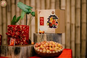 Set quà phong vị Tràng An 3 lọ có rượu